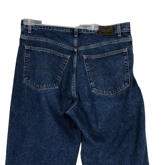 Vintage Tommy Hilfiger Heavy Duty Work Jeans; Denim Outside Work Pants SZ 36x34 - Picture 4 of 11